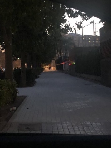 Falta iluminación en C/ Alfahuir 39