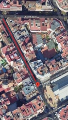 Calle Jorge Juan peatonalizada