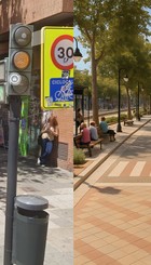 Aceras más amplias tranvía Benimaclet