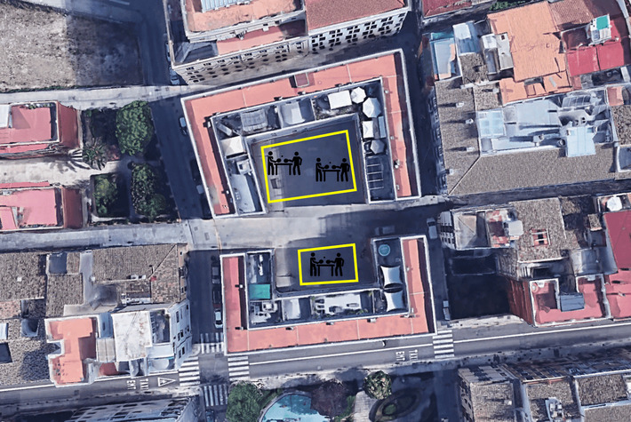 Propuesta localización mesas ping-pong