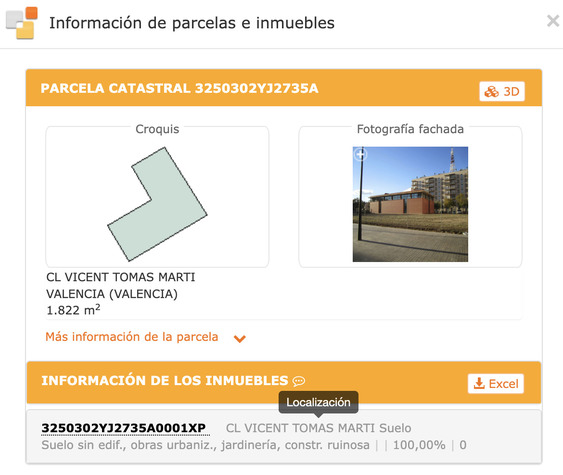 Parcela espacio deportivo