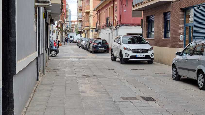 ¿Calle peatonal o aparcamiento?