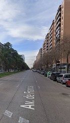 Vista actual Av. Francia