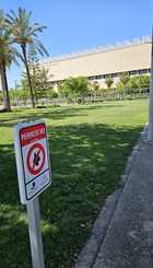 Zona de acceso no permitido a animales