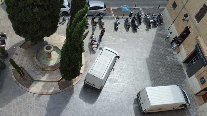 Espacio para la canasta