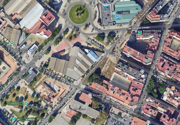 Mapa zona