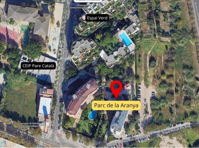 Taules pícnic Parc Aranya