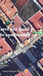 TRAMO CARRIL BICI CALLE GARBÍ