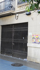 Fachada del edificio: Cine España