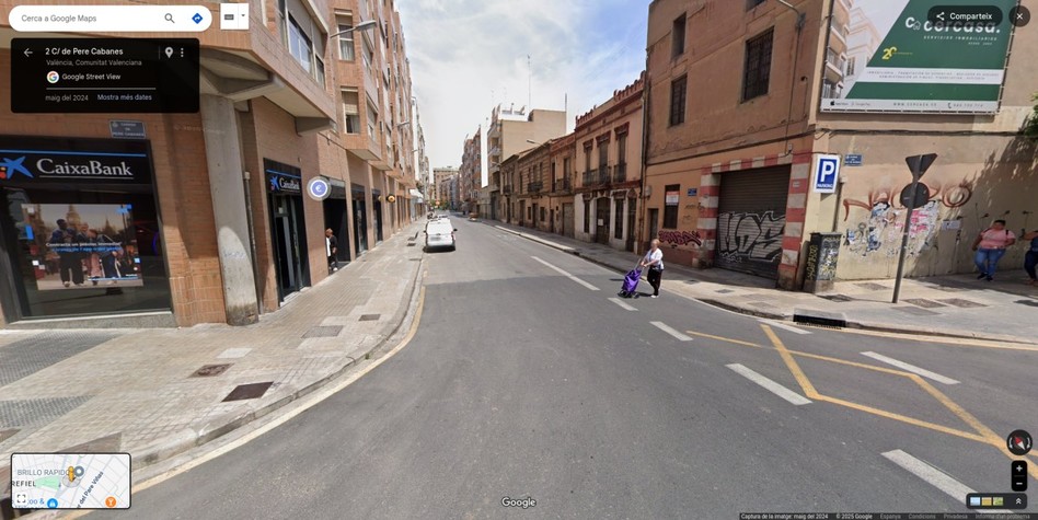 Ubicació on falta el pas de zebra