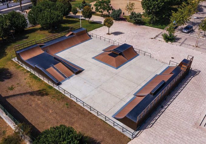 Ejemplo de skatepark