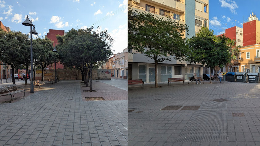 Plaza Aras Alpuente actual