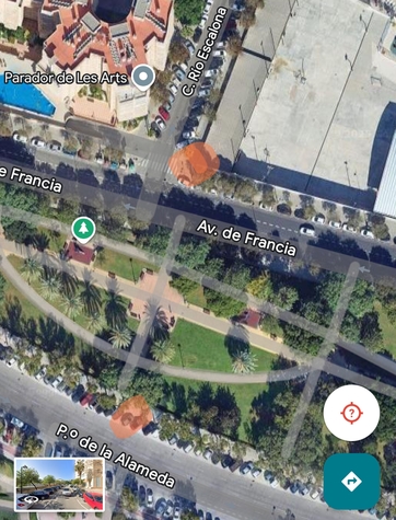 Lugar de los semáforos 