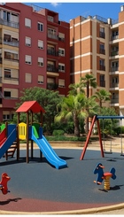 Simulación zona de juegos