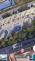 Vista aérea zona infantil
