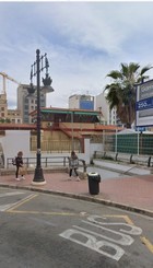 Acceso al tunel de la Gran Vía