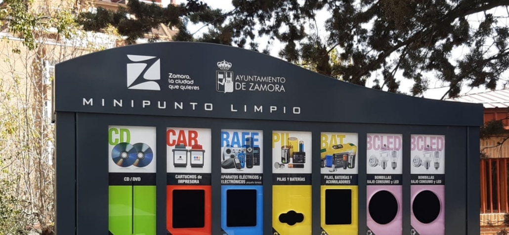 Contenedor reciclaje