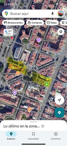 Zona afectada 